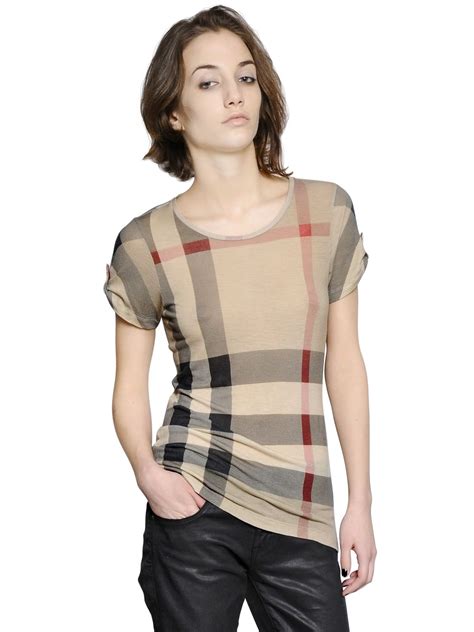 burberry brit t shirt women's|burberry t shirt women's.